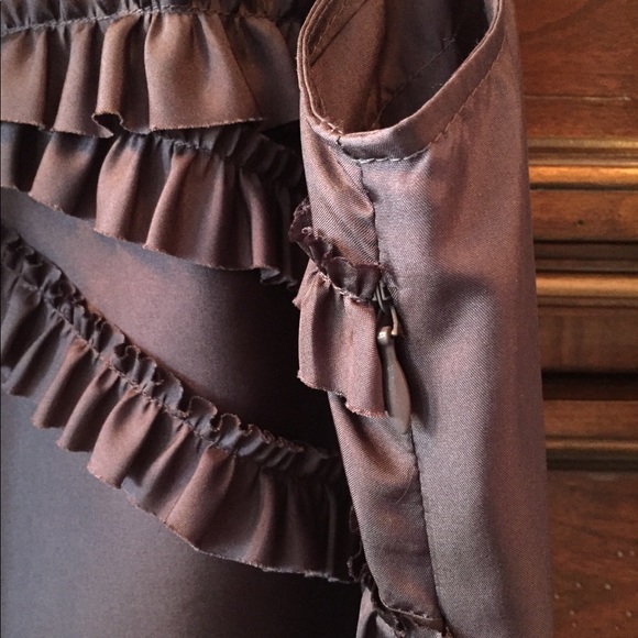 JCrew Ruffled Silk Top - Picture 5 of 5